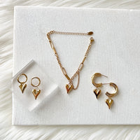 Chained Heart Bracelet - LAST CHANCE!