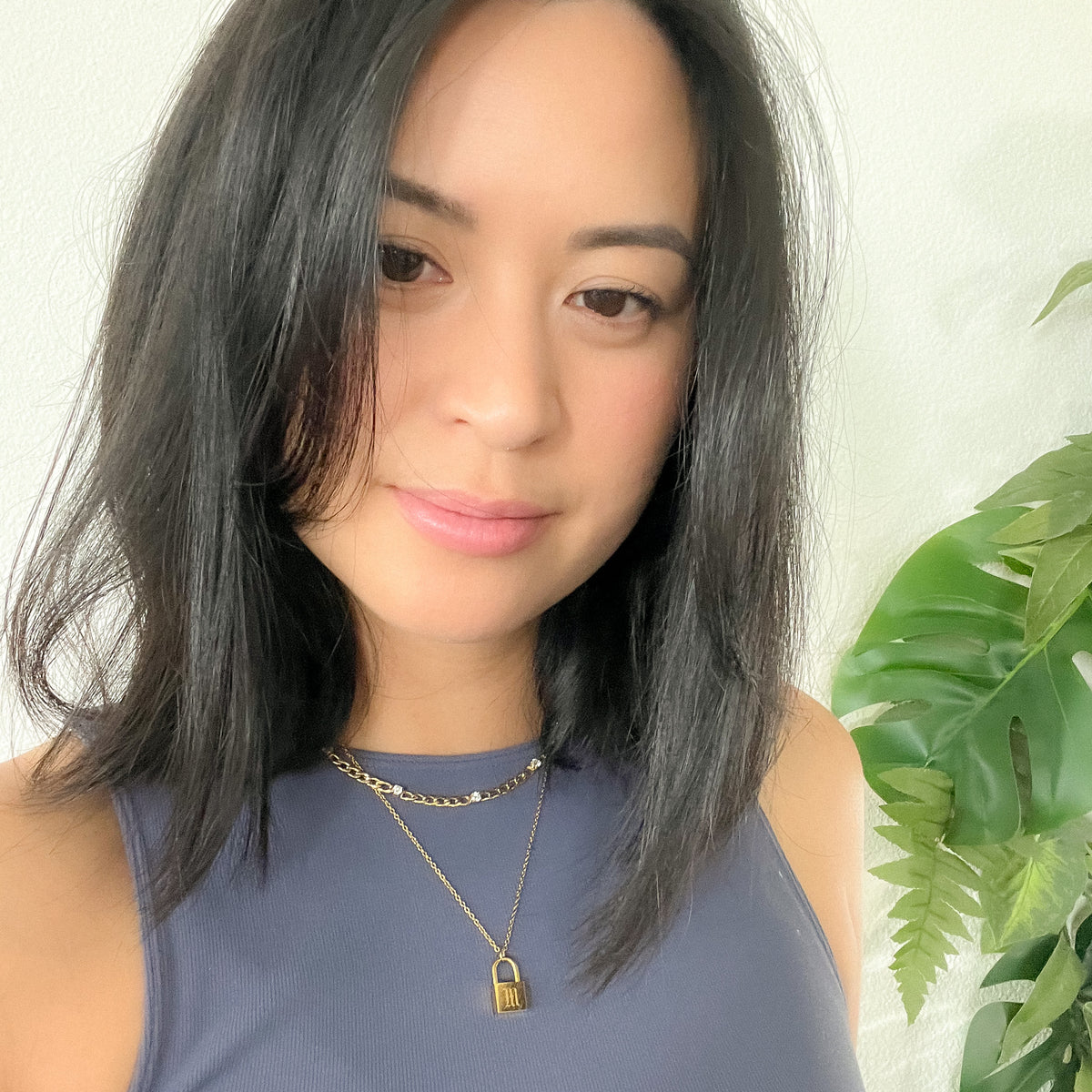 Initial Padlock Necklace - LAST CHANCE!