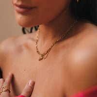 Chained Heart Necklace - LAST CHANCE!