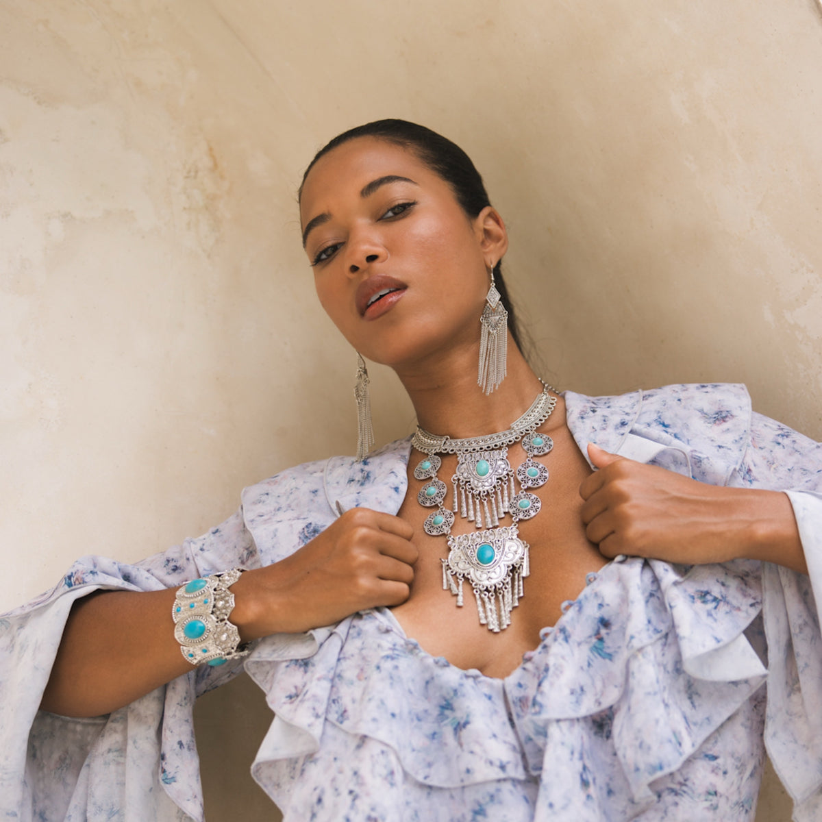 Ara Boho Statement Necklace - 3 Colors!