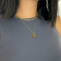 Initial Padlock Necklace - LAST CHANCE!