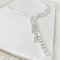 Boa Rhinestone Necklace