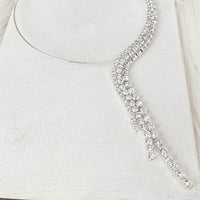Boa Rhinestone Necklace