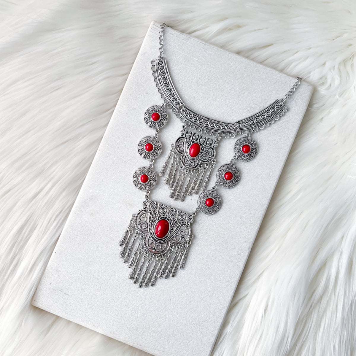 Ara Boho Statement Necklace - 3 Colors!