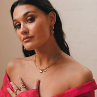 Chained Heart Necklace - LAST CHANCE!