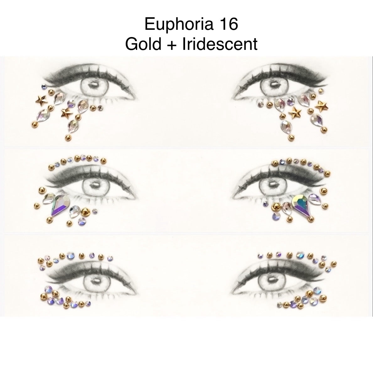 Euphoria Eye Jewels - 19 Styles!