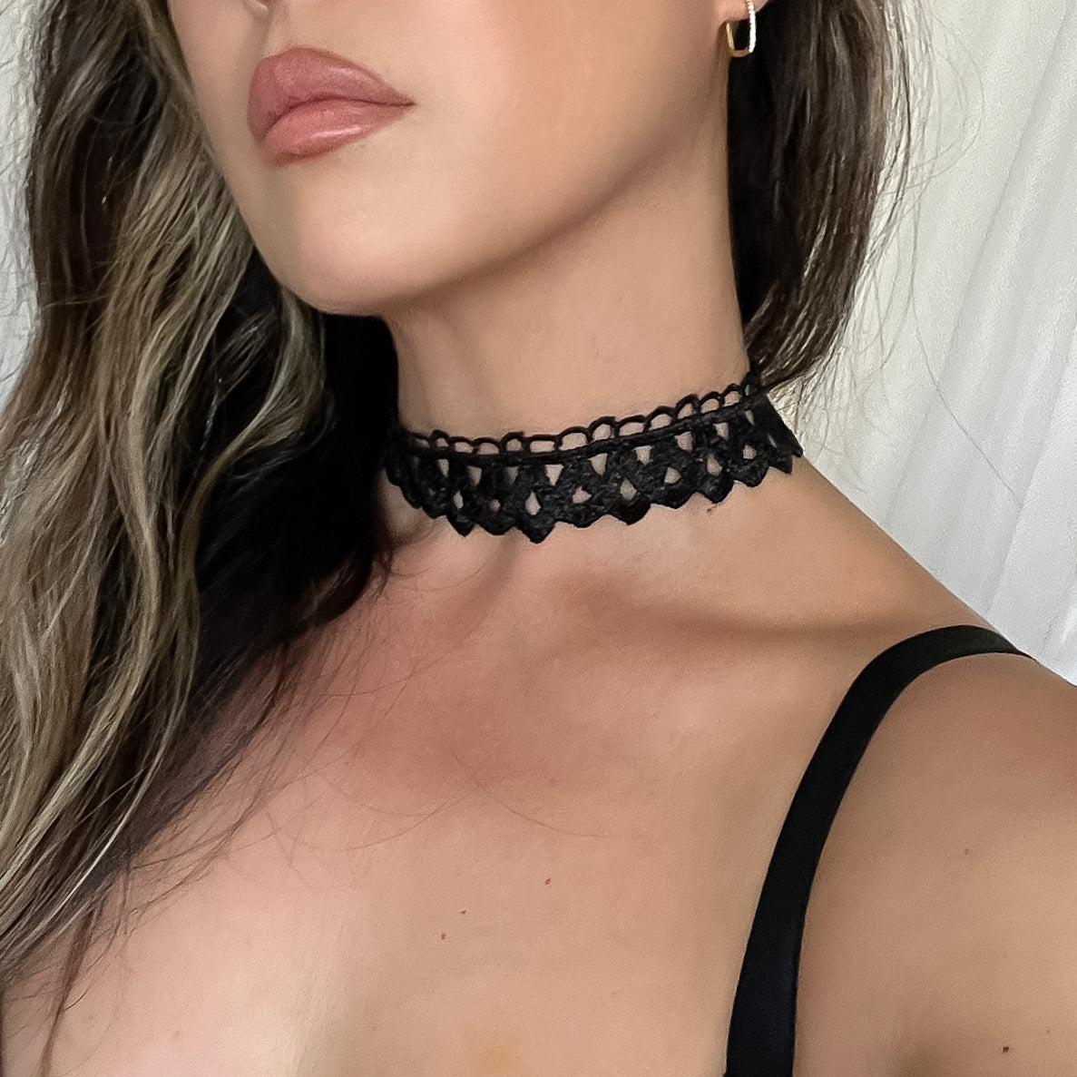 Kai Black Choker - The Songbird Collection