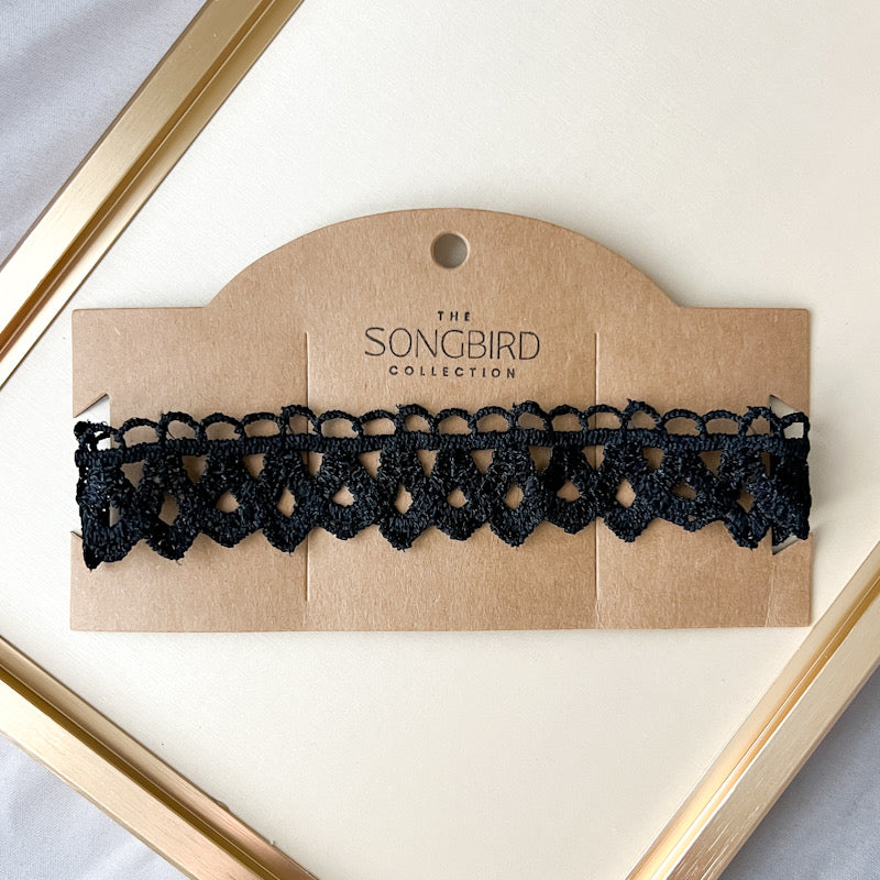 Kai Black Choker - The Songbird Collection