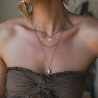 Three Layer Necklace - Stainless Steel - The Songbird Collection