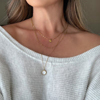 Three Layer Necklace - Stainless Steel - The Songbird Collection