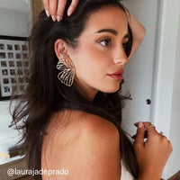 Butterfly Statement Earrings - The Songbird Collection