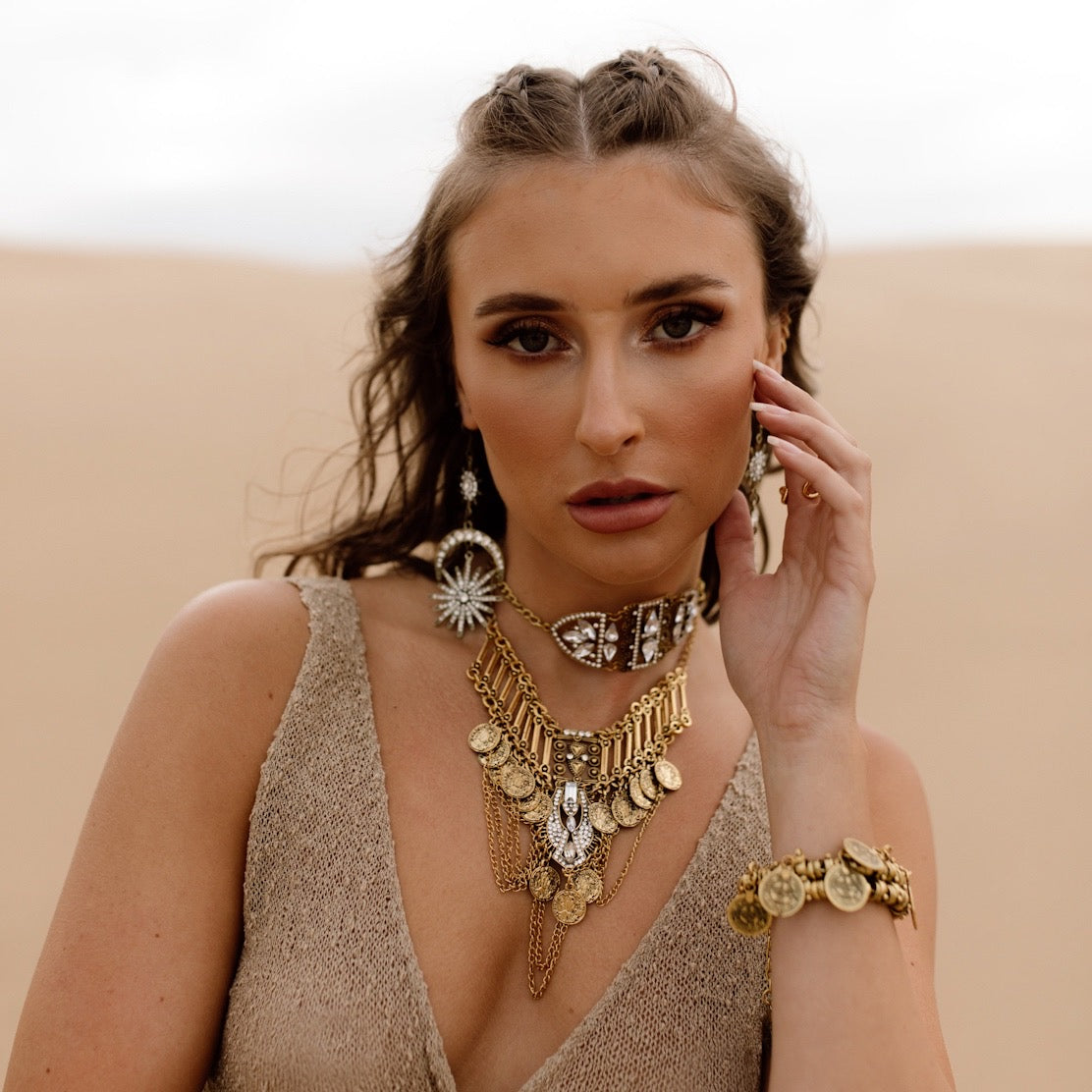 Celeste Statement Choker - 4 Colors