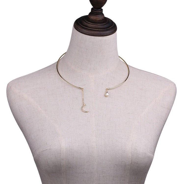 Crescent Moon Open Choker - 17 LEFT! - The Songbird Collection