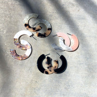 Newport Beach Acetate Earrings - The Songbird Collection