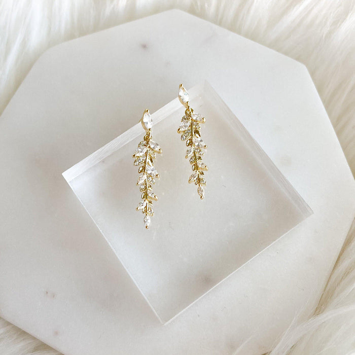 Jasper Earrings-Earrings-The Songbird Collection