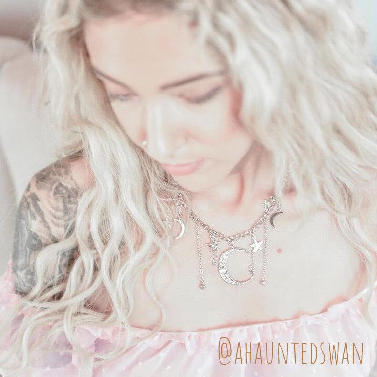 Moonstruck Statement Necklace - The Songbird Collection