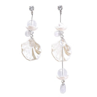Sea Shore Breeze Asymmetric Earrings - The Songbird Collection