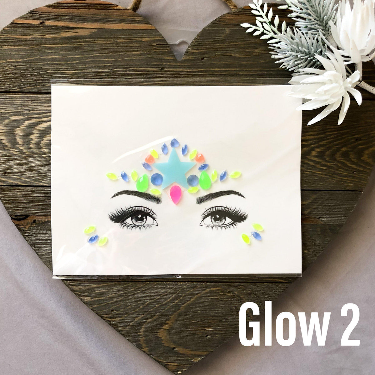 Glow in the Dark Face Gems - 14 NEW Designs for 2020! - The Songbird Collection