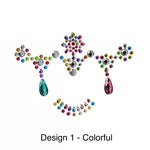 Belly Button Design 1 Colorful - 3 LEFT