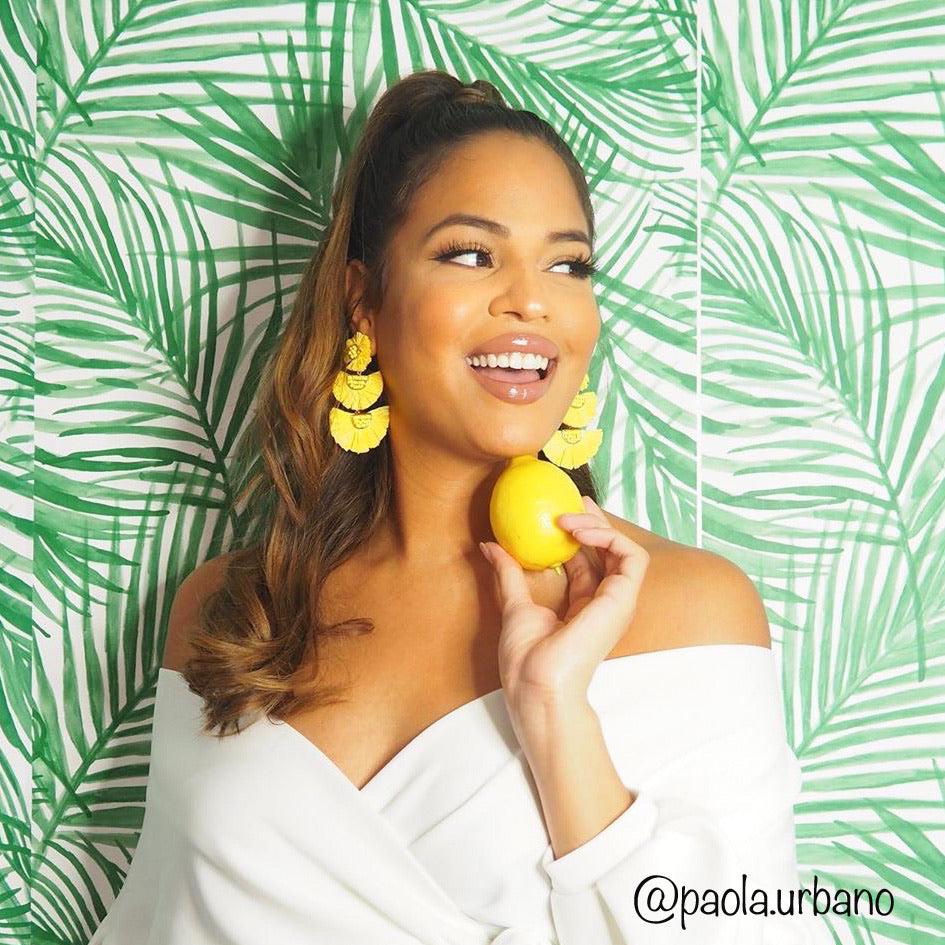 Bellini Raffia Statement Earrings - 10 Colors LOW STOCK! - The Songbird Collection