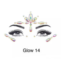 Glow in the Dark Face Gems - 14 NEW Designs for 2020! - The Songbird Collection