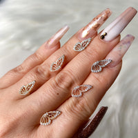 Mini Butterfly Stud Earrings - in 925 Silver too!-Earrings-The Songbird Collection