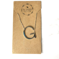 ABCs and XYZs Letter Statement Necklace - Last Chance! LOW STOCK! - The Songbird Collection