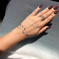 Moon and Stars Charm Bracelet - LOW STOCK! - The Songbird Collection