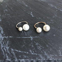 Arista Open Pearl Ring - BOGO FREE! Last Chance!! - The Songbird Collection