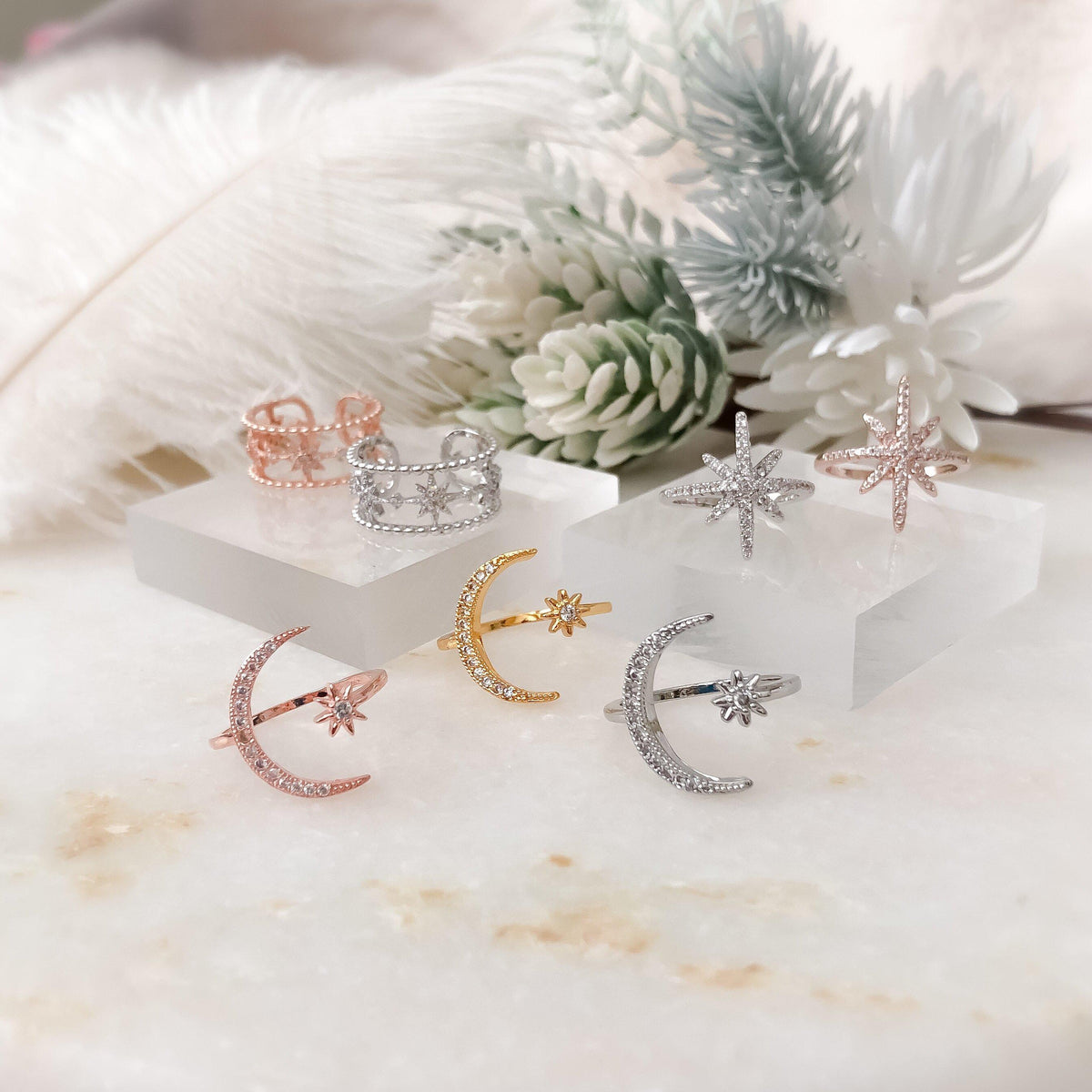 Luna Ring - Astro Muse Collection 🌙 LOW STOCK!! - The Songbird Collection