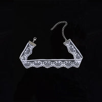 Belle Lace Choker - Black & White LOW STOCK!! - The Songbird Collection