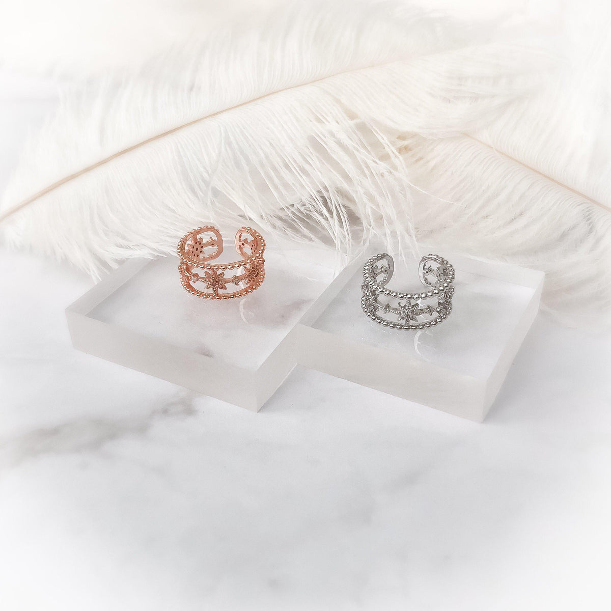 Starlight Ring - Now in Rose Gold too! LOW STOCK! - The Songbird Collection