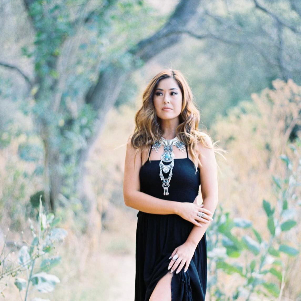 Toria Boho Statement Necklace-Necklaces-The Songbird Collection