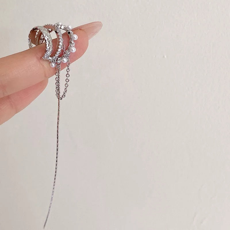 Cara Ear Cuff-Earrings-The Songbird Collection