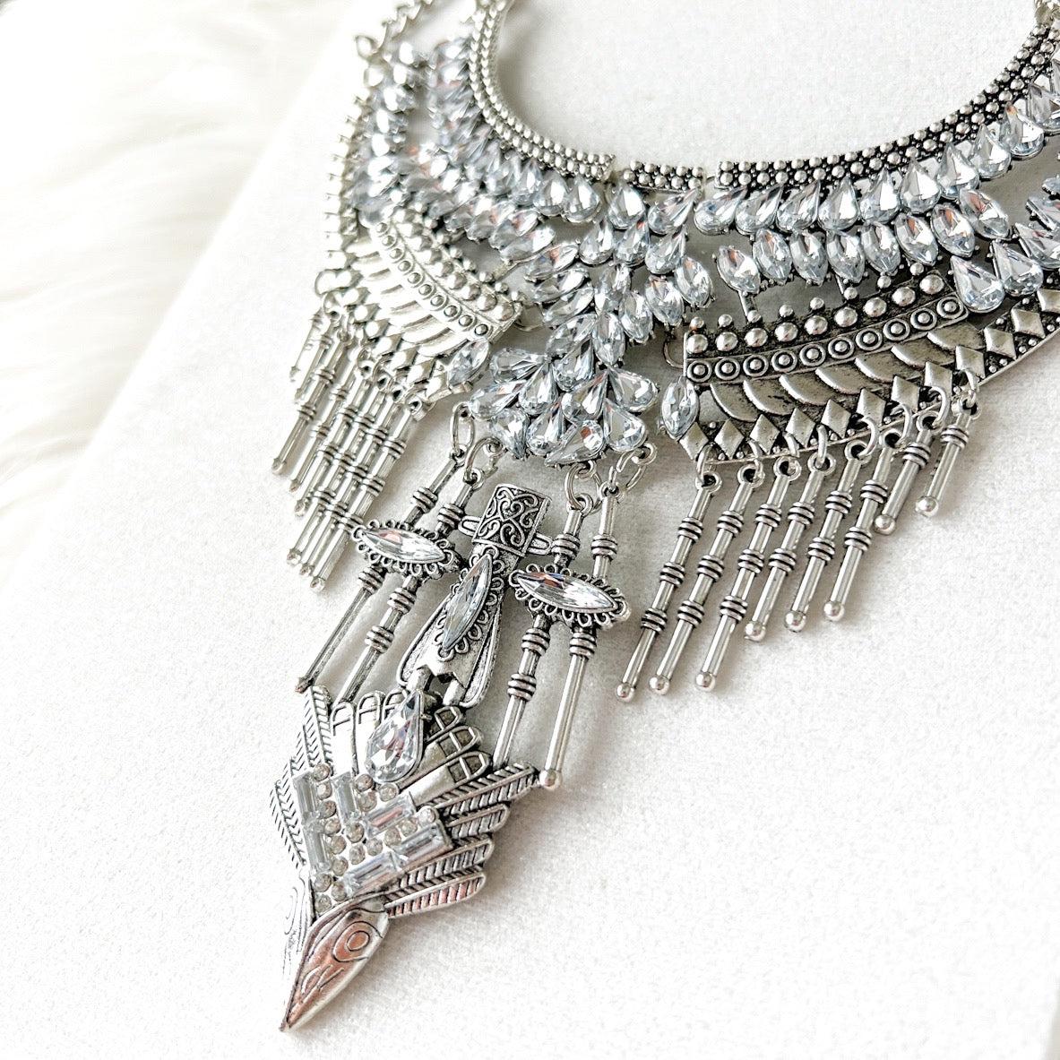 Pandora Maxi Statement Necklace-Necklaces-The Songbird Collection