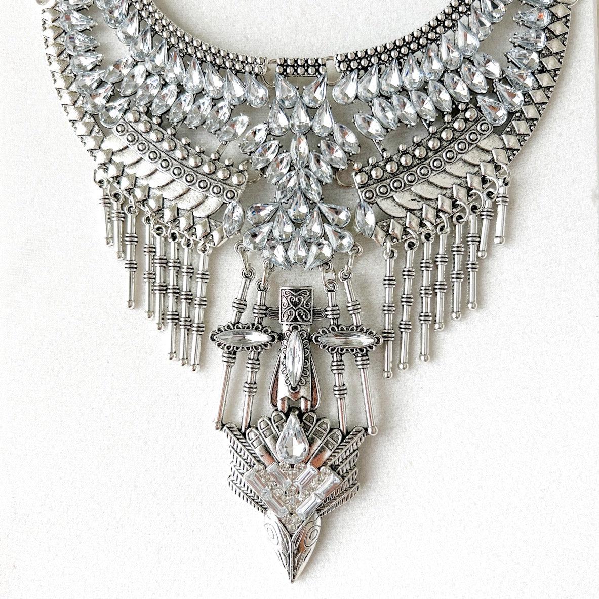 Pandora Maxi Statement Necklace-Necklaces-The Songbird Collection