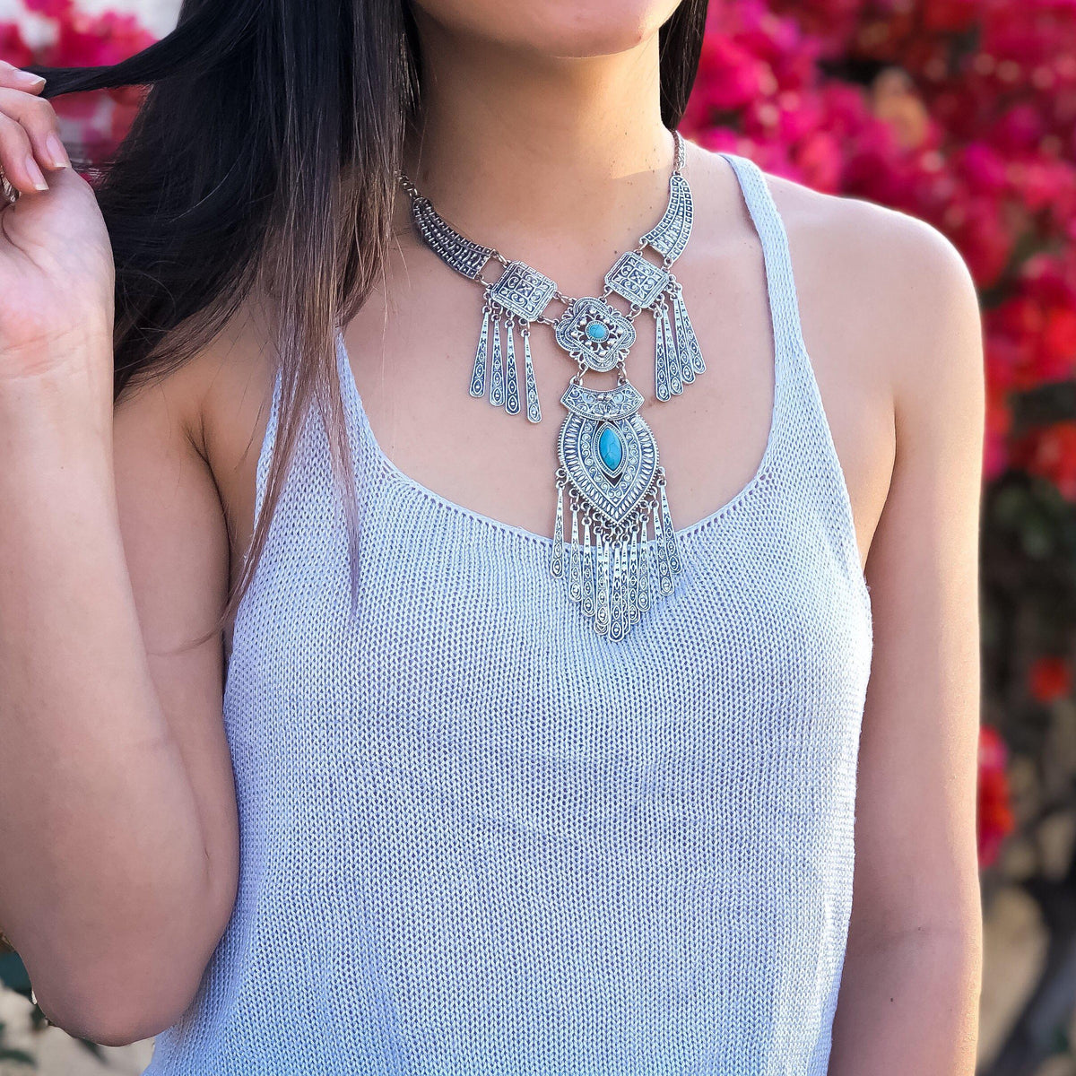 Coachella Statement Necklace - Low Stock! - The Songbird Collection