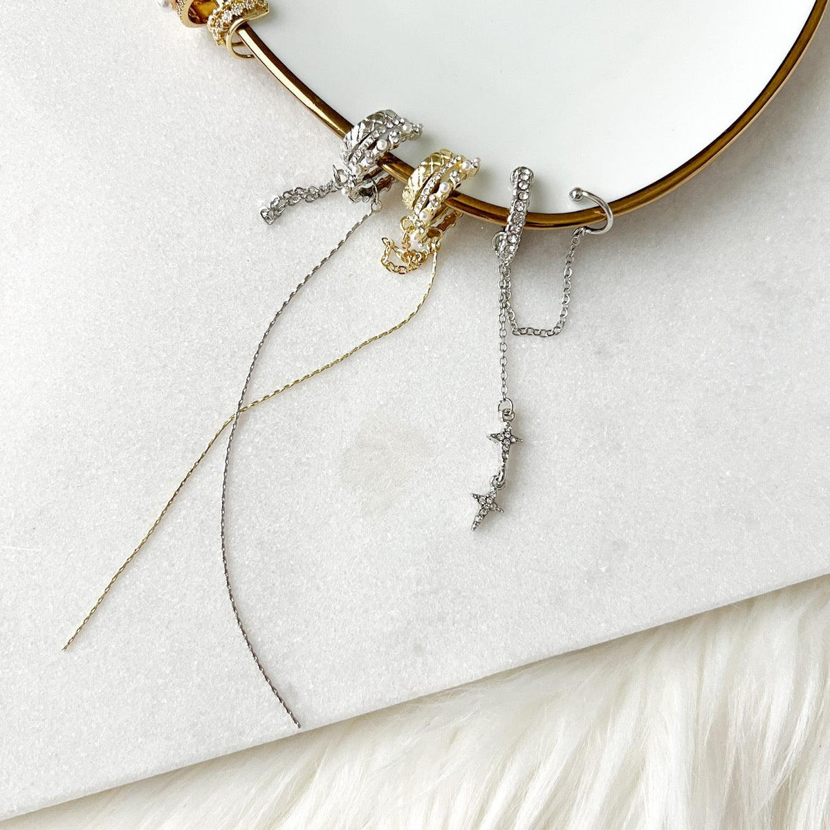 Cara Ear Cuff-Earrings-The Songbird Collection