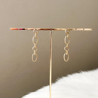 Charlotte Chain Link Earrings-Earrings-The Songbird Collection