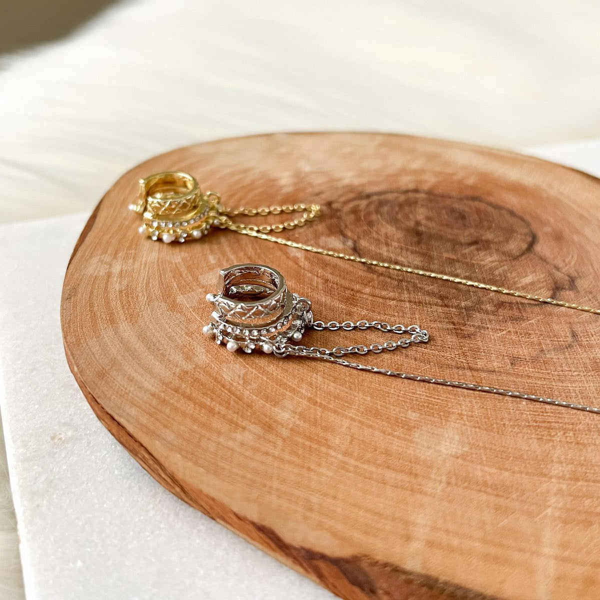 Cara Ear Cuff-Earrings-The Songbird Collection