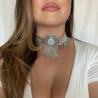 Tara Boho Statement Choker - 4 Colors-Necklaces-The Songbird Collection