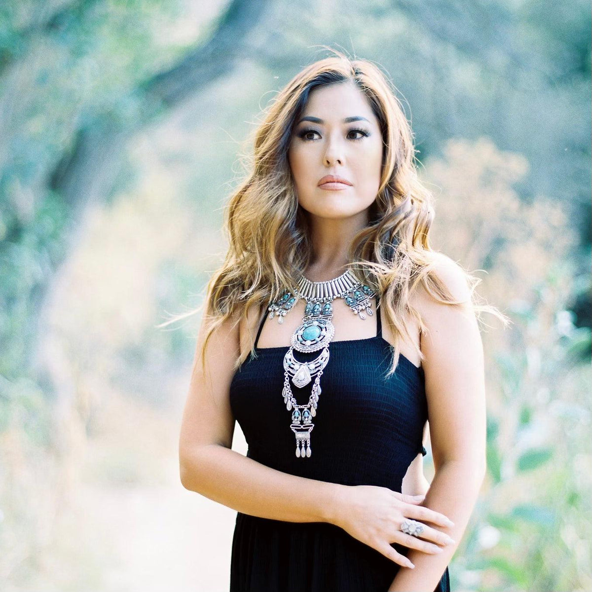 Toria Boho Statement Necklace-Necklaces-The Songbird Collection