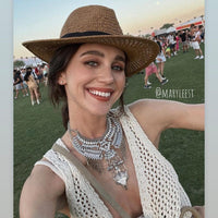 Pandora Maxi Statement Necklace-Necklaces-The Songbird Collection