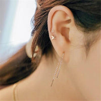 Chains and Cross 3 Piece Earring Set - LAST CHANCE! - The Songbird Collection