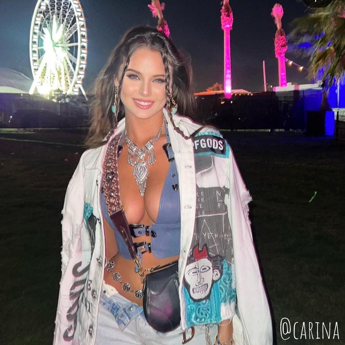 Coachella Statement Necklace - The Songbird Collection