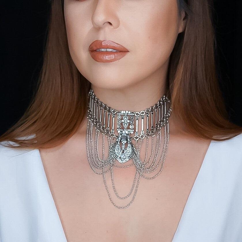 Nova Statement Necklace - LOW STOCK!! - The Songbird Collection