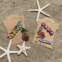 Pineapple 🍍 Glitz Hair Pin Set - 11 LEFT!! - The Songbird Collection