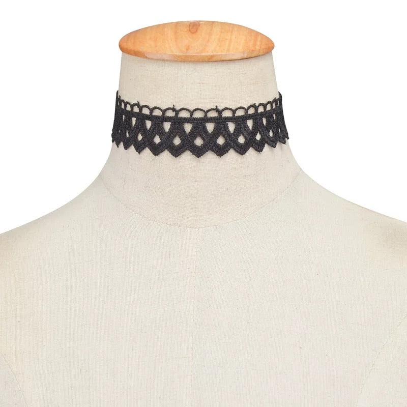 Kai Black Choker - The Songbird Collection