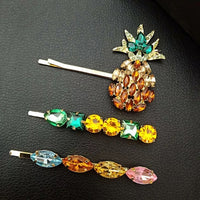 Pineapple 🍍 Glitz Hair Pin Set - 11 LEFT!! - The Songbird Collection