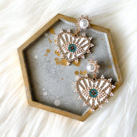 Eye + Heart Earrings-Earrings-The Songbird Collection